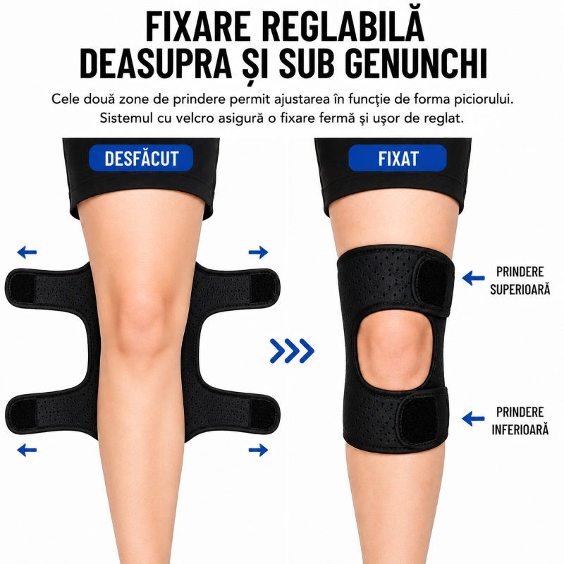 Fixare reglabilă cu velcro